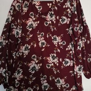 Maurices Cream Relaxed Blouse